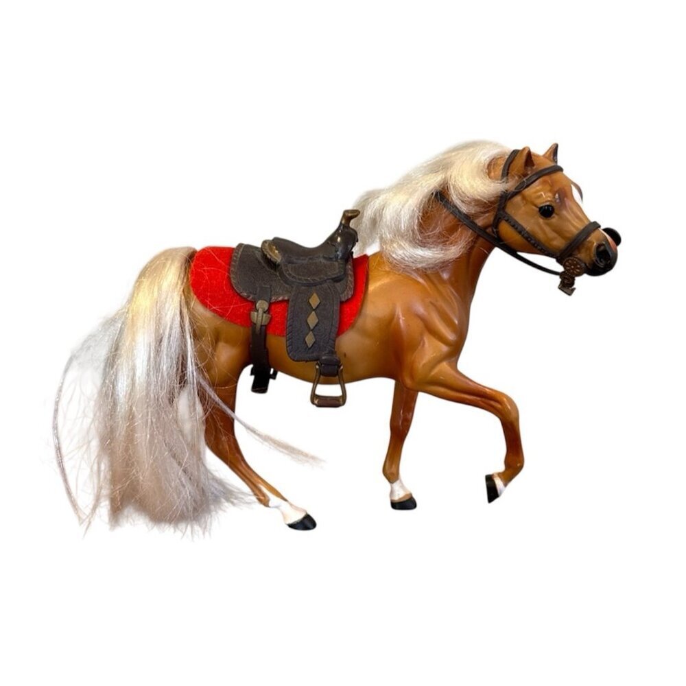 Grand Champions Vintage 1988 Quarterhorse Stallion Horse Big Red